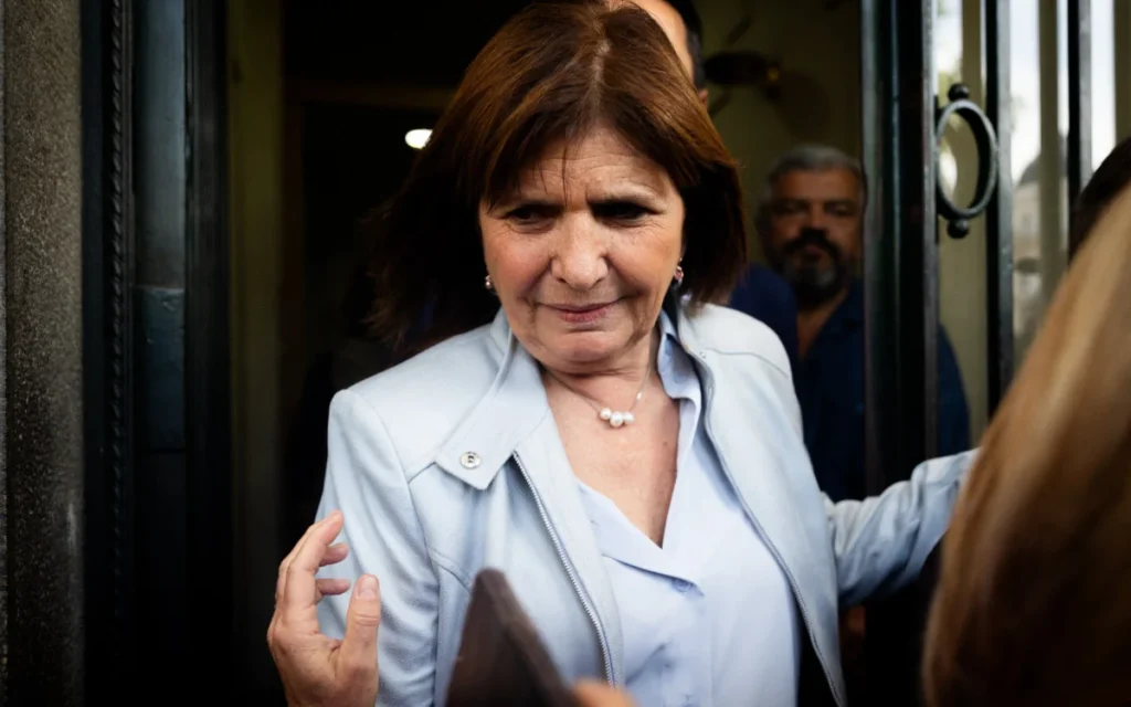 Ex-candidata a presidente da Argentina, conservadora Patricia Bullrich. Foto: AFP