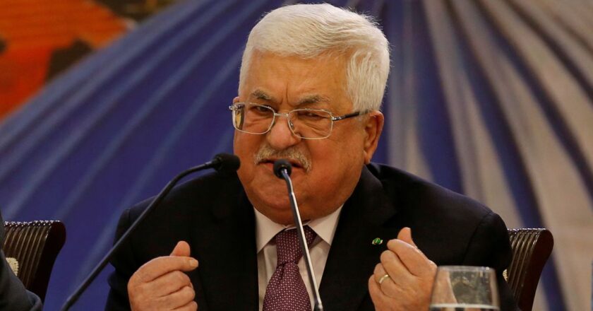 Mahmoud Abbas presidente palestino condena ações do Hamas