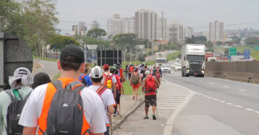 PRF usa IA para contar fiéis em peregrinação