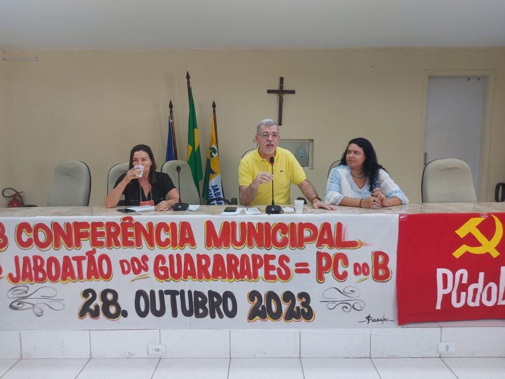 PCdoB realiza 18ª Conferência Municipal em Jaboatão e reconduz o professor Thiago Modenesi à presidência