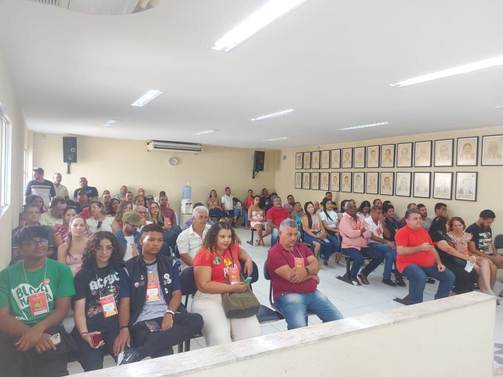 PCdoB realiza 18ª Conferência Municipal em Jaboatão e reconduz o professor Thiago Modenesi à presidência. Foto: Divulgação