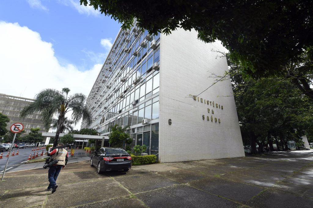 Sede do Ministério da Saúde em Brasília.  Foto: Jefferson Rudy/Agência Senado