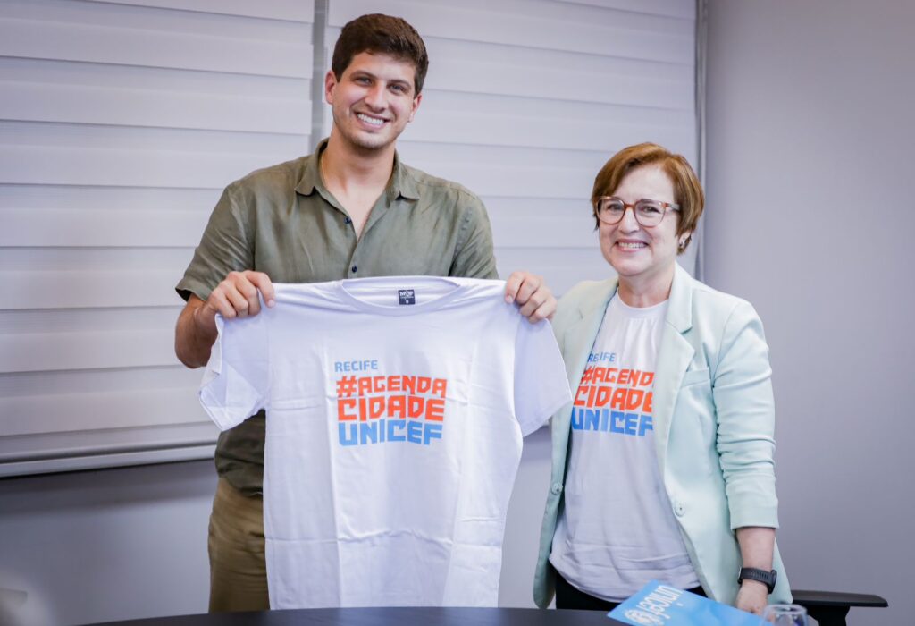 Recife e UNICEF firmam parceria pela Primeira Infância em ação transversal e intersetorial. Foto: Edson Holanda/Prefeitura do Recife