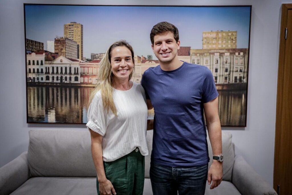 Isabella de Roldão assume a prefeitura do Recife durante recesso de João Campos. Foto - Edson Holanda