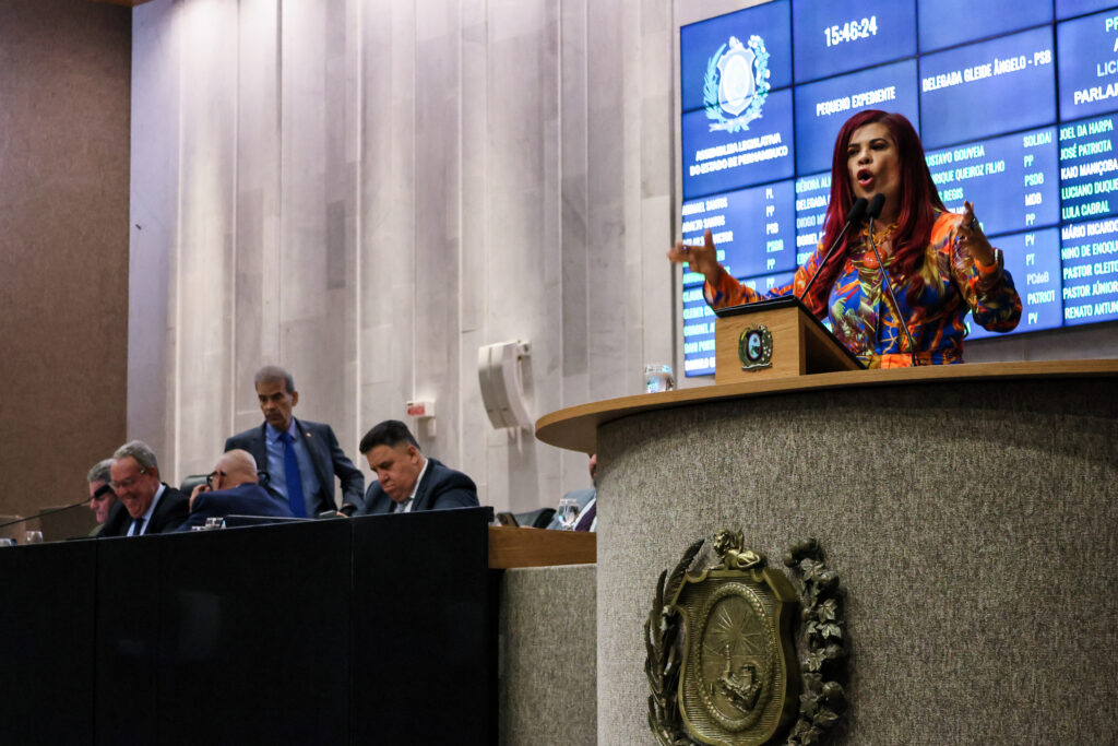 Gleide Ângelo alfineta Raquel, apontando uso conveniente da luta feminina