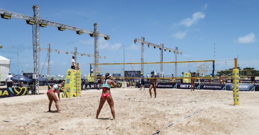 Recife recebe circuito de Vôlei de Praia com participação internacional