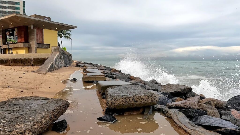 Prefeitura do Recife contrata estudos para conter avanço do mar e revitalizar orla marítima