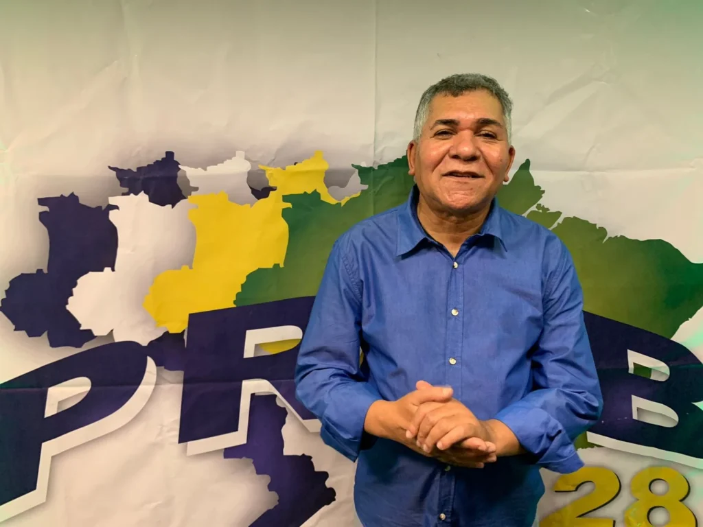 Edinazio Silva presidente estadual do PRTB de Pernambuco. Foto - Divulgação