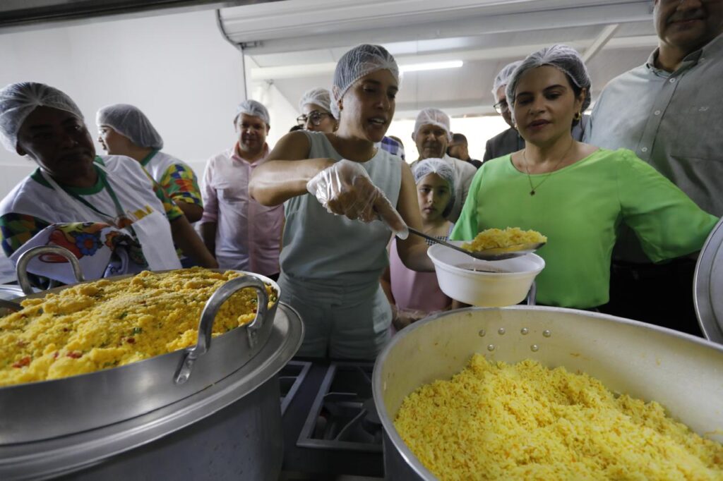 Inauguração da Cozinha Comunitária de Palmares.