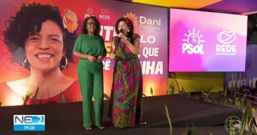 PSOL e Rede oficializam Dani Portela e Alice Gabino no Recife