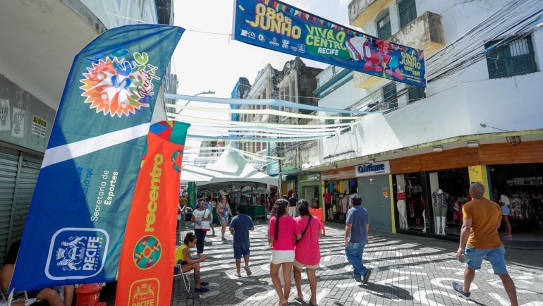 “Viva o Centro” anima Praça Dom Vital com cultura e lazer