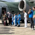 Repatriados do Líbano chegam a Guarulhos pela FAB