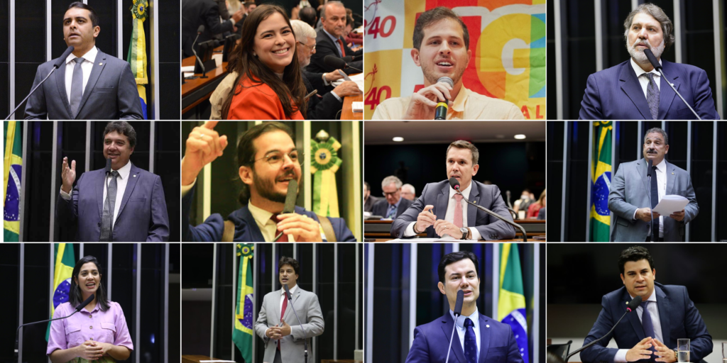 Deputados Federais de Pernmabuco que assinaram a PEC do fim da jornada de trabalho 6x1. 