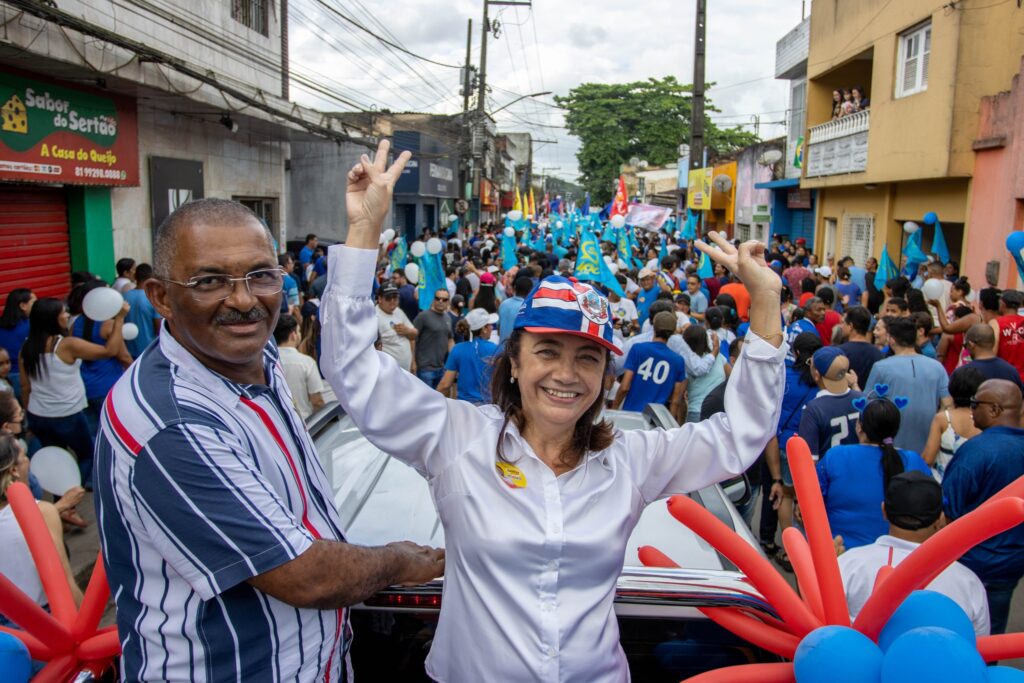 Mary Gouveia prefeita reeleita de Escada. Foto: Divulgação