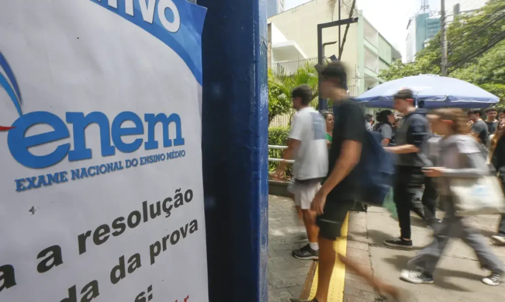 Resultados do Enem 2024 já estão disponíveis na Página do Participante. Foto -Paulo Pinto