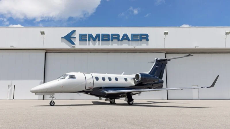 Ações da Embraer disparam após pedido de US$ 7 bilhões da Flexjet