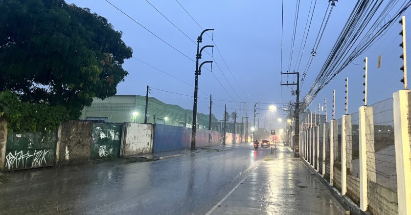 APAC alerta para chuvas moderadas no Grande Recife