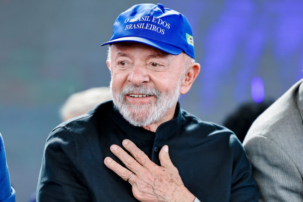 11.07.2025 - Presidente da República, Luiz Inácio Lula da Silva, durante a cerimônia de apresentação dos avanços do Novo Acordo Rio Doce no Espírito Santo, no Parque de Exposições de Linhares. Linhares - ES. Foto: Ricardo Stuckert / PR