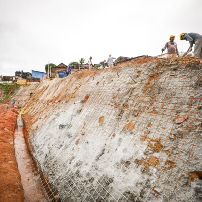 Recife investe R$ 12,8 mi em contenção em Água Fria