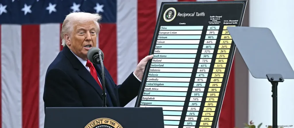 Trump impõe tarifa de 50% ao Brasil.