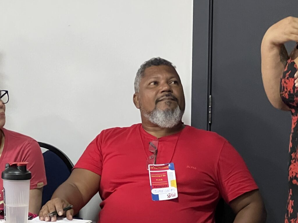 Ivan Carlos é novo presidnete do PCdoB de Jaboatão dos Guararapes.