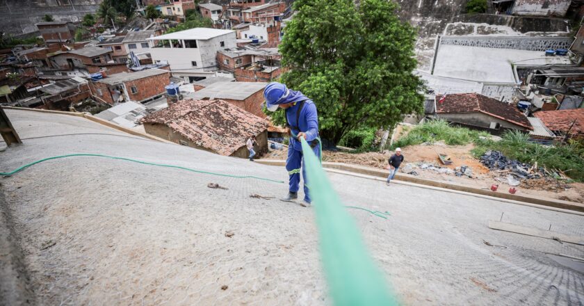 Recife investe R$ 15,2 milhões em contenção de encostas